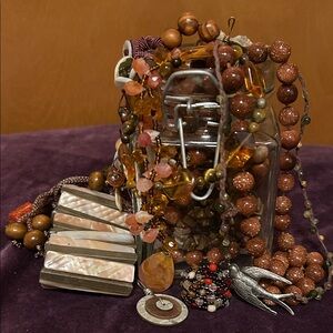 Elegant nature themed jewelry lot